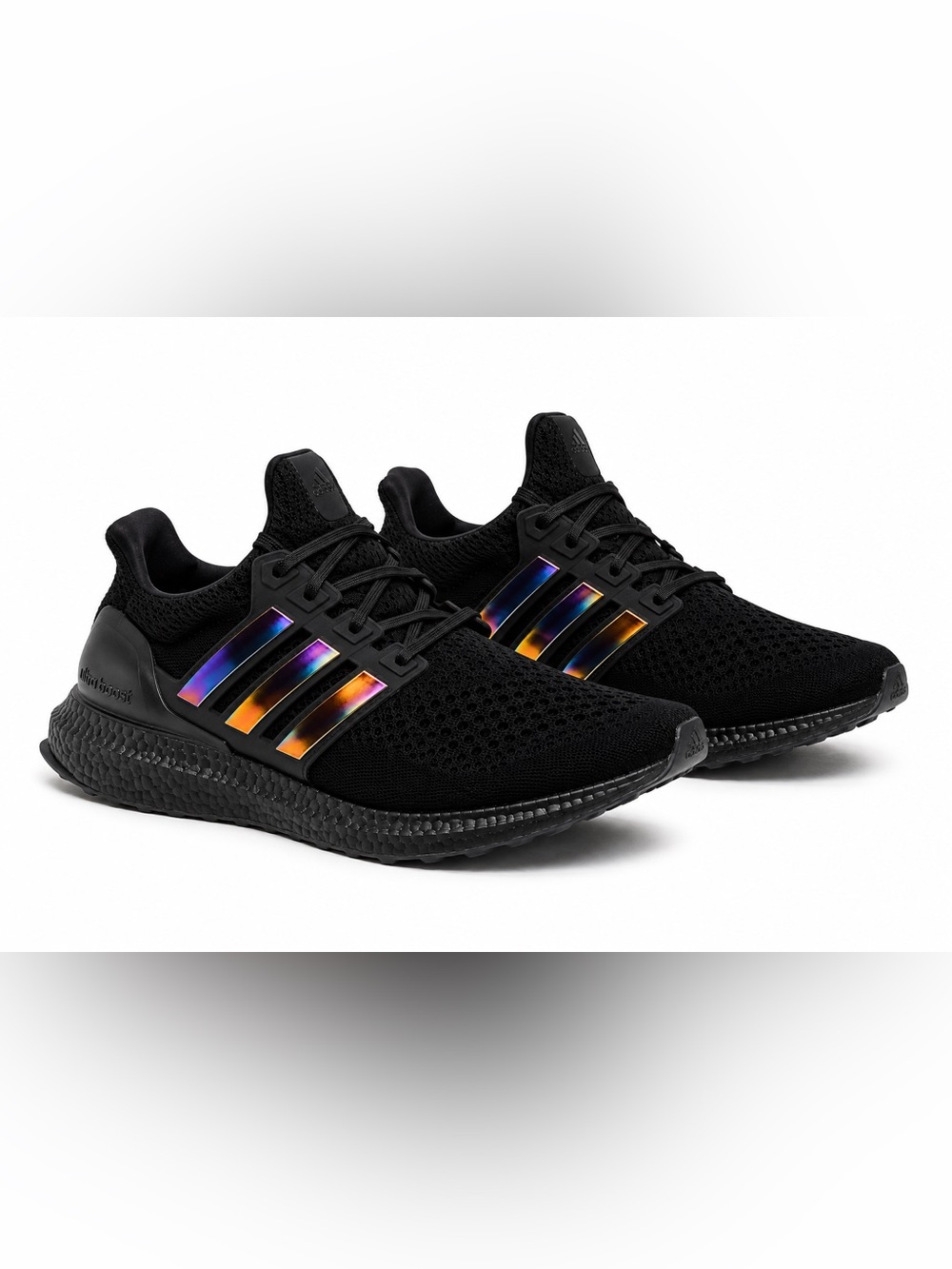 adidas Men's Black Knit Athletic Shoes with ULTRABOOST 1.0